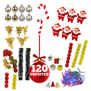 120 Enfeites Natalinos