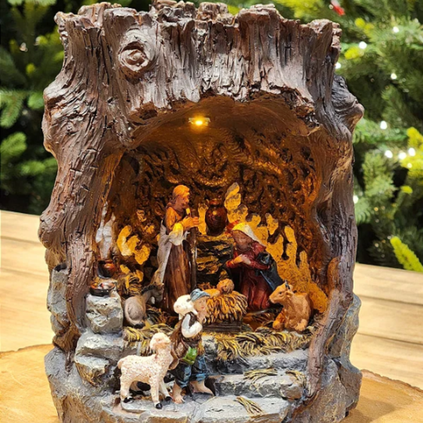 Presépio Decorativo em Resina