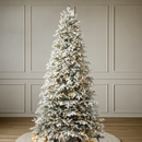 Árvore de Natal Nevada + Ceia Completa