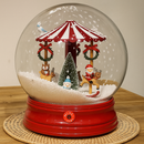 Globo de Neve Decorativo com Luz, Som e Movimento