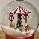 Globo de Neve Decorativo com Luz, Som e Movimento