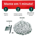 Árvore de Natal Dobrável Nevada