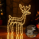 Rena de Natal Iluminada com 112 LEDs