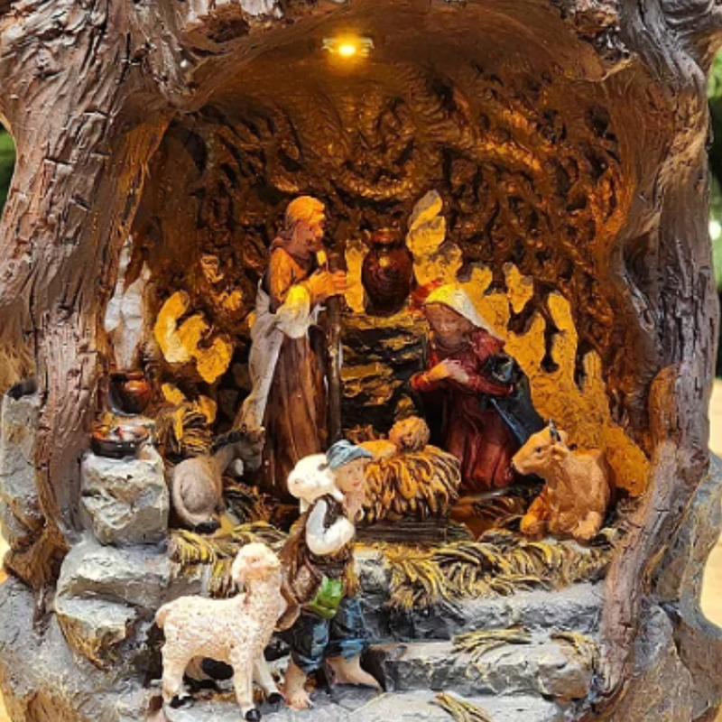 Presépio Decorativo em Resina