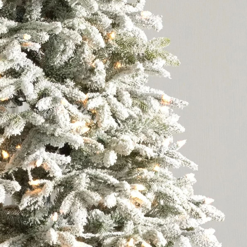 Árvore de Natal Nevada + Ceia Completa