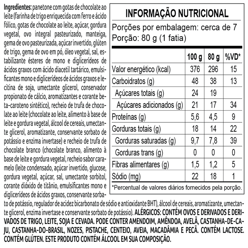 Árvore de Natal + 2 Panetones Trufado