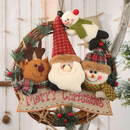 Guirlanda Natalina Decorada com Pelúcias