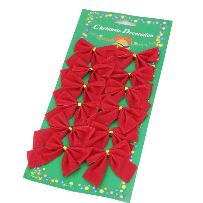 24 Laços Decorativos Natalinos