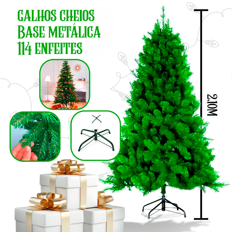 Árvore de Natal + Decoração Completa