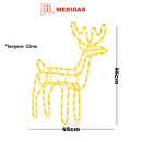 Rena de Natal Iluminada com 112 LEDs