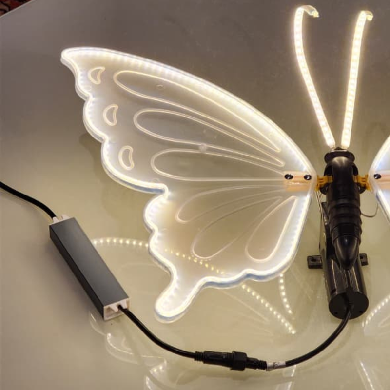 Borboleta Decorativa com LED