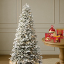 Árvore de Natal Nevada + Ceia Completa